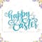 Glitzhome® 18" Easter Metal "Happy Easter" Door Hanger